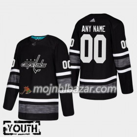 Dresovi Washington Capitals Custom 2019 All-Star Adidas Crna Authentic - Dječji